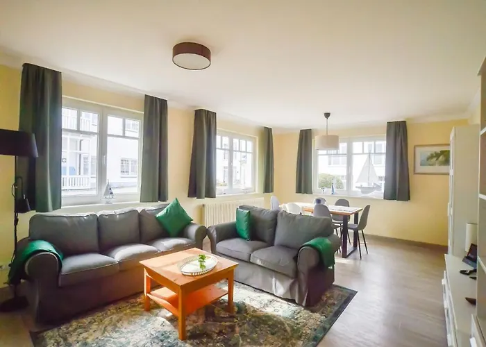 Strandvillen Binz - Ferienwohnung Mit 2 Schlafzimmern Und Balkon Ah-563